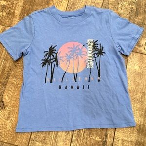 Billabong Hawaii crop t-shirt, size small never worn